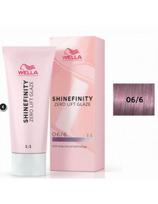 Wella tonuojantys plaukų dažai Wella Shinefinity Zero Lift Glaze 06/6 VIOLET 60ml