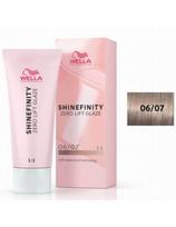 Wella tonuojantys plaukų dažai Wella Shinefinity Zero Lift Glaze 06/07 BROWN 60ml
