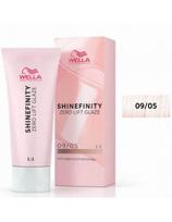 Wella tonuojantys plaukų dažai Wella Shinefinity Zero Lift Glaze 09/05 MAHOGONY 60ml
