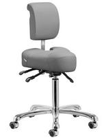 Kosmeda M meistro kėdutė 3 reguliavimai aukštis, pasvyrimas, atlošas Aversa 55-75cm, pilka