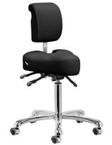 Kosmeda M meistro kėdutė 3 reguliavimai aukštis, pasvyrimas, atlošas Aversa 55-75cm, juoda