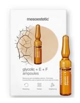 Mesoestetic glikolio rūgšties ampulės su vitaminais E ir F, pagreitina natūralų odos šveitimo procesą Mesoestetic Glycolic Ampoules 10x2ml