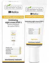 Bielenda naktinis kremas su šveitimo efektu Bielenda Dr Medica Overpigmentation Exfoliating Step1 130ml