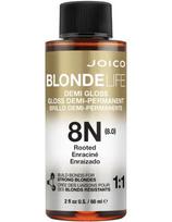 Joico pusiau ilgalaikis tonikas šviesiaplaukėms Joico Blonde Life Demi Gloss 8N Rooted, 60ml