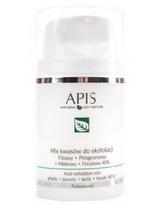 Apis rūgščių mišinys fitino, piruvo, pieno, ferulino 40% Apis Acid Exfoliation Mix Phytic, Ferulic, Lactic, Pyruvic, Acid 40% 50ml