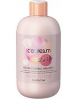 Inebrya restruktūrizuojantis šampūnas su keratinu Inebrya Ice Cream Keratin Restructuring 300ml