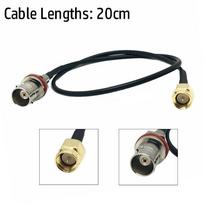 SMA Male to BNC Female Connector RG174 Adapter Antenna Signal Cable