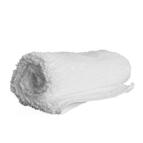 WHITE MICROFIBER | FOR LEATHER | FOR INTERIOR 30x30