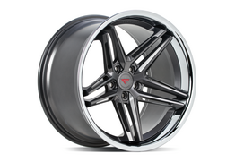 Ferrada Wheels CM1 20x12 5x112 ET35 Matte Graphite / Chrome Lip CM120125112MGC35