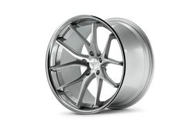 Ferrada Wheels FR2 20x8.5 5x114 ET35 Machine Silver / Chrome Lip FR220855114MS35