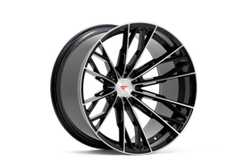 Ferrada Wheels FTR11 22x10 6x139.7 ET-18 Machine Black FTR1122106139MA-18