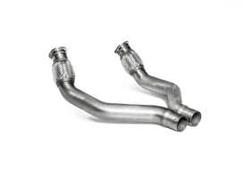 Akrapovic Audi S7 Sportback (C7) Link pipe set - for Audi Sport exhaust system L-AU/SS/4