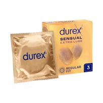 Durex Sensual Extra Lube 3 vnt.