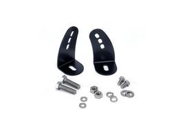 Lazer Side Mounts Kit (incl. stainless steel fixings) - Black