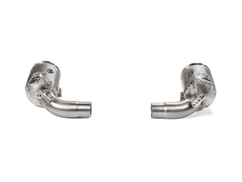 Akrapovic Porsche 911 Carrera /S/4/4S/GTS/Cabriolet/Targa/Dakar (992) Link Pipe Set w Cat L-PO/SS/3