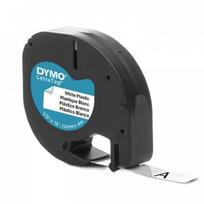 DYMO LetraTag ženklinimo juostelė S0721560, juodas ant baltos, 12 mm x 4 m