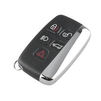 5 mygtukų automobilio rakto korpusas išmanus nuotolinio valdymo pultelio dangtelis dėklas automobilio rakto pakaitinis korpusas Land Rover LR4 Range Rover Sport Evoque CHINA