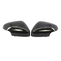 1 pora atbulinio vaizdo veidrodėlio korpuso ABS automobilio galinio vaizdo veidrodėlio dangtelio, automobilių priedai, skirti „Volvo C30 T5 C70 T5 2010–2013“ juoda