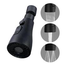 360 Rotating Faucet Extender  Universal Kitchen Tap  Strong Wash Kitchen Faucet  3 Modes Adjustable Water Tap  Kitchen Gadgets gray