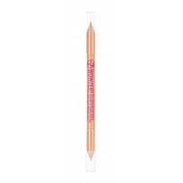 W7 Cosmetics Duo-Highlighter Pencil Ryškinamasis pieštukas akims, Sand