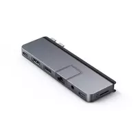 Hyper Drive DUO PRO 7-in-1 USB-C Hub for MacBook Air/Pro 2016-2020 | 1 Ethernet LAN (RJ-45) port | 1 HDMI port