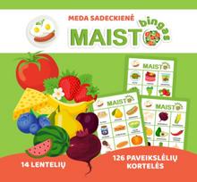 Žaidimas „Maisto bingas“ - Meda Sadeckienė
