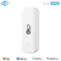 Tuya WiFi temperatūros ir drėgmės jutiklis Smart Home Termometras Higrometras APP Nuotolinio valdymo signalas Darbas su Alexa Google Home