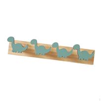 4 kabliukų sieninis drabužių kabykla lengvam laikymui ir tvarkymui Brachiosaurus