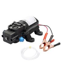 12V elektrinės automobilinės alyvos pompos Žaliavinio aliejaus skysčio siurblys Ekstraktorius Perdavimo variklio siurbimo pompa su žarnomis Automobiliui Valtis Motociklui juoda