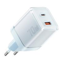Įkroviklis Essager 'Color' mėlynas 70W (PD / QC3.0)