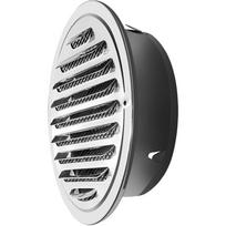 Vėjas Neperpučiamas Gaubtas Kaminas Oro Apsauga Vonios Ištraukimo Angos Vamzdžio Išvadas Priedas Trigubų Sienų Dangteliai Lietus 70mm sidabras