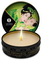 Masažinė žvakė su žaliosios arbatos aromatu 30 ml Shunga