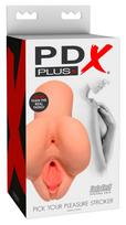 Reališkas masturbatorius su dviem angomis Pick Your Pleasure PDX Plus