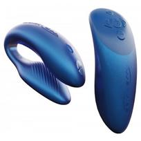 We-vibe Chorus interaktyvus porų vibratorius su pulteliu ir įkrovimo stotele mėlynas