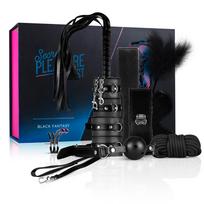 BDSM pradedančiųjų rinkinys 10 dalių Secret Pleasure Chest Black Fantasy