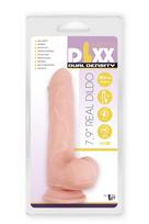 Mr. Dixx dvigubo tankio 20 cm kūno spalvos dildo