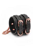 BONDAGE COUTURE juodi kojų antrankiai