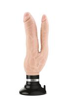 Vibruojantis dvigubas penio imitatorius Double Vibe Dr. Skin