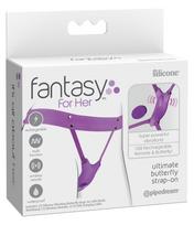 Vibruojantis diržas Fantasy For Her Ultimate Butterfly Strap-On