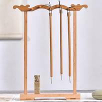 Calligraphy Brush Hanger Pen Holder Supplies Rest Stand Rack Chinese