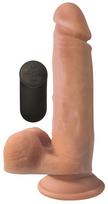 Vibruojantis dildo su siurbtuku Curve Toys, 20.5 cm