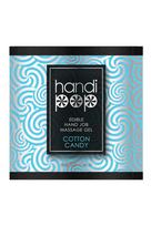 SENSUVA HANDIPOP EDIBLE MASSAGE GEL COTTON CANDY 6 ML