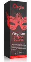 Stimuliuojantys klitorio lašai Orgie Orgasm Drops Kissable, 30 ml