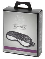 Akių raištis Fifty Shades Of Grey Play Nice Satin Lace Blindfold