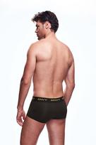 Seksualūs apatiniai vyrams Mesh Short Boxer, juodi, S/M