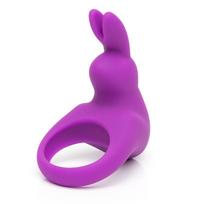 Vibruojantis penio žiedas Happy rabbit, violetinis