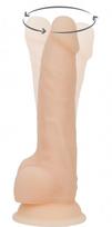 Nuoga priklausomybė - realistiška vibruojantis ir besisukantis dildo - 20 cm