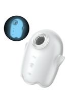 Vibratorius Satisfyer Glowing Ghost, baltas