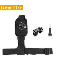 360° peties dirželio laikiklis DJI Osmo Action 5 Pro krūtinės diržas SJCAM Insta360 X4 GoPro Hero 13 12 11 fotoaparato priedai