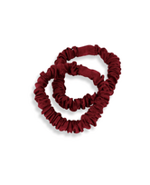 LAETI Silk Elastics Lili Plaukų gumytė Burgundy 2 vnt.